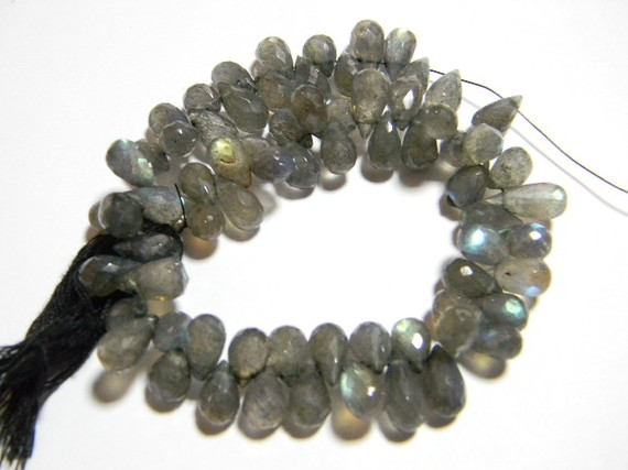 Manufacturers Exporters and Wholesale Suppliers of A quality Labradorite Faceted Drop briolettes Jaipu Rajasthan